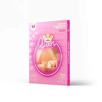 NEON LED OGLEDALO QUEEN BIJELA I ROZA FMNE04 FOREVER LIGHT (6 / 9)