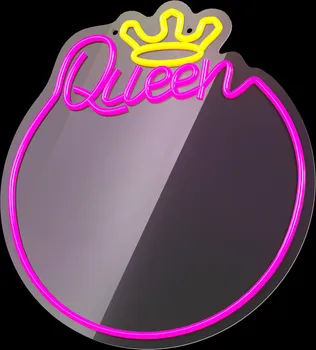 NEON LED OGLEDALO QUEEN BIJELA I ROZA FMNE04 FOREVER LIGHT (8 / 9)