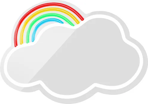 NEON LED OGLEDALO OBLAK MULTICOLOR FMNE05 FOREVER LIGHT (1 / 9)