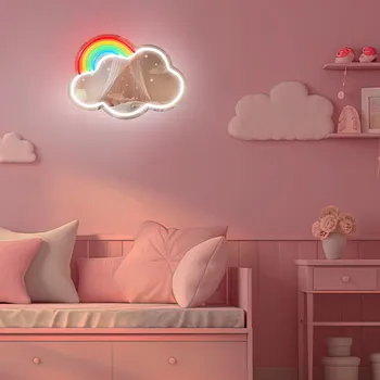 NEON LED OGLEDALO OBLAK MULTICOLOR FMNE05 FOREVER LIGHT (2 / 9)