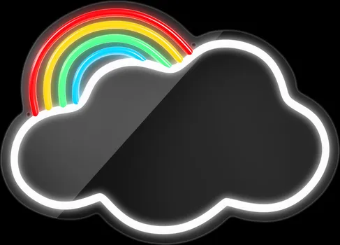 NEON LED OGLEDALO OBLAK MULTICOLOR FMNE05 FOREVER LIGHT (3 / 9)