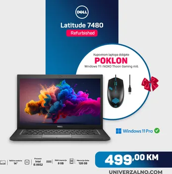 DELL LATITUDE 7480 I5/8GB/128GB/14 REFURBISHED (2 / 4)