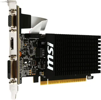 MSI VIDEO CARD NVIDIA GEFORCE GT 710, 2048MB DDR3, 64-BIT, 12.8 GB/S (3 / 3)