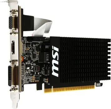 MSI VIDEO CARD NVIDIA GEFORCE GT 710, 2048MB DDR3, 64-BIT, 12.8 GB/S (2 / 2)