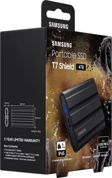 SAMSUNG T7 SHIELD 4TB / SSD EXTERNAL USB 3.2 GEN 2 MU-PE4T0S/EU (5 / 12)