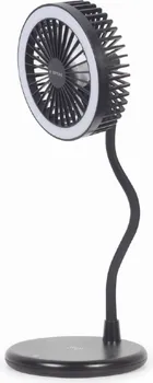 GEMBIRD STONI VENTILATOR SA LAMPOM I BEŽIČNIM PUNJAČEM (1 / 3)