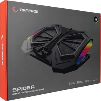 KULER ZA LAPTOP, RANPAGE AC-RC11, SPIDER (1 / 5)