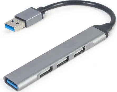 GEMBIRD USB HUB SA 4 PORTA, SILVER (1 / 3)