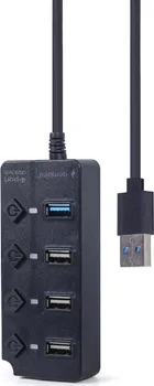 USB HUB SA 4 PORTA I PREKIDACIMA (1 / 4)