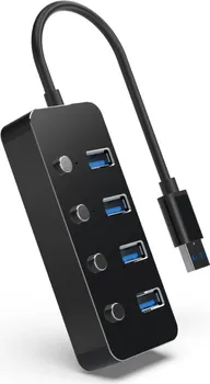GEMBIRD USB HUB 4-PORT SA PREKIDAČIMA, USB 3.1 (1 / 4)