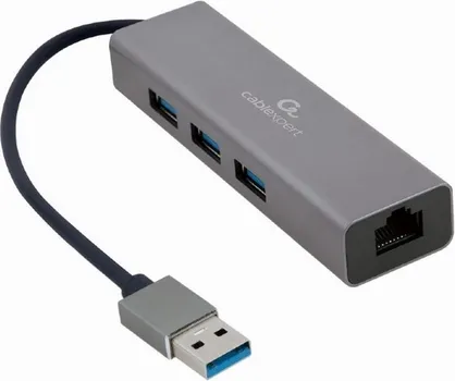 GEMBIRD USB HUB SA GIGABITNIM INTERNET ADAPTEROM (1 / 1)
