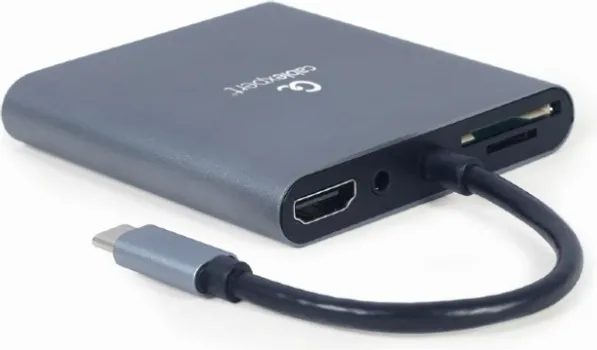 GEMBIRD USB TYPE-C 6-U-1 MULTI-PORT ADAPTER (3 / 4)