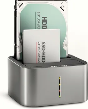 AXAGON ADSA-DC SUPER SPEED USB-C DUAL HDD SSD 2.5 , 3.5 INCH (1 / 7)