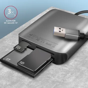 AXAGON 3.2 ČITAČ KARTICA SA USB-A (1 / 6)