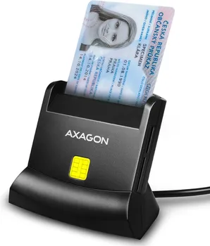 AXAGON UNIVERZALNI DESKTOP USB, ID I ČITAČ SD, MICROSD I SIM KARTICA (1 / 3)