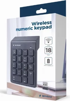 GEMBIRD BEŽIČNA NUMERIČKA TASTATURA (1 / 4)