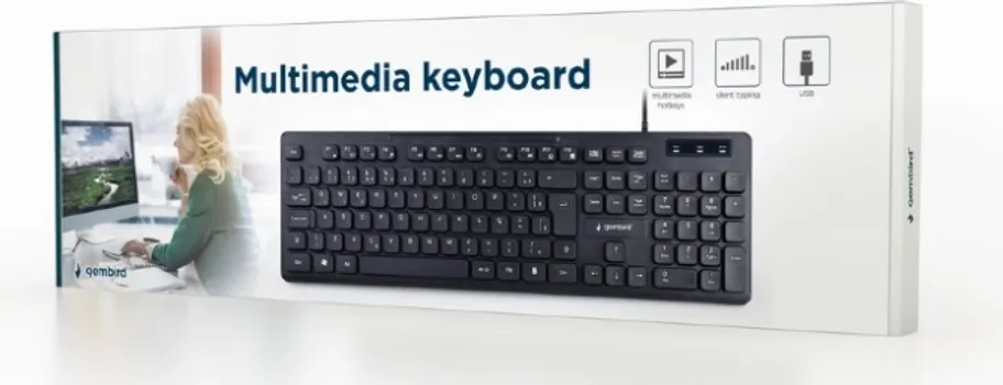 GEMBIRD TASTATURA ŽIČANA, RUSKA RU (1 / 2)