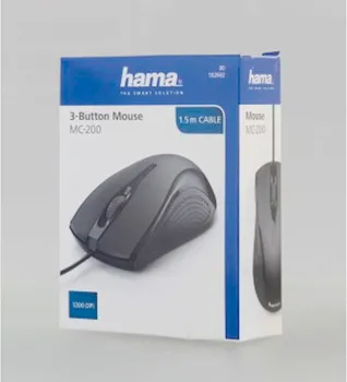 HAMA MIŠ MC-200 OPTIČKI, CRNI (2 / 4)