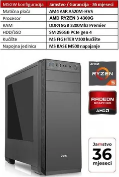 PC MSG R43/8GB/256GB/500W (1 / 1)