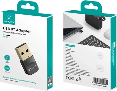 USAMS ZB321 USB BT ADAPTER 5.1 VERSION (3 / 9)