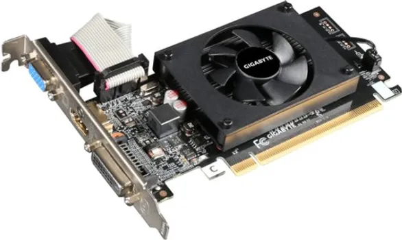 GIGABYTE VGA GV-N710D3-2GL 2.0NVIDIA GEFORCE GT 7102GB DDR3 64BIT VGA,DVI,HDMI (2 / 4)