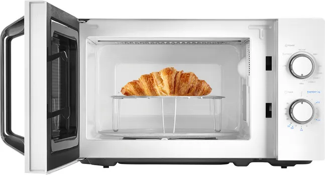 SENCOR SMW 4220WH MIKROTALASNA RERNA │ SNAGA: 700W │ SNAGA GRILA: 1000W │ KAPACITET: 20L │ DIMENZIJE: 440MM X 364MM X 259MM │ MATERIJAL: EMAJL │ BOJA: BIJELA │ ROTIRAJUĆI TANJIR: 25.5CM │ FUNKCIJE: TAJMER, ODMRZAVANJE │ KONTROLA: MEHANIČKA │ OSTALO: 5 NIVOA SNAGE, LAKO ZA ČIŠĆENJE (4 / 9)