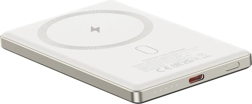 CANYON POWER BANK ONPOWER 505 SLIM MAGSAFE 5000 MAH PD20W BEIGE (8 / 8)