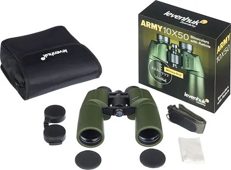 LEVENHUK DVOGLED ARMY 10X50 BINOCULARS WITH RETICLE 81934 (2 / 3)