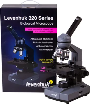 LEVENHUK MIKROSKOP 320 BASE BIOLOGICAL MONOCULAR MICROSCOPE 73811 (3 / 3)