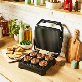TEFAL ELEKTRIČNI ROŠTILJ GC271810 INICIO, 2000 W, NEPRIJANJAJUĆE PLOČE ZA KUHANJE (5 / 7)