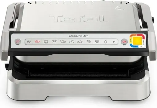 TEFAL ELEKTRIČNI ROŠTILJ GC774D30 OPTIGRILL 4U1 INOX, 9 AUTOMATSKIH PROGRAMA (1 / 8)