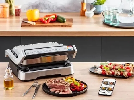 TEFAL ELEKTRIČNI ROŠTILJ GC774D30 OPTIGRILL 4U1 INOX, 9 AUTOMATSKIH PROGRAMA (5 / 8)
