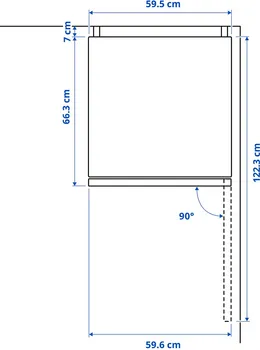 IKEA ALINGSÅS [210L / 106L] (10 / 10)