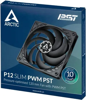 ARCTIC CASE FAN P12 SLIM PWMPST, LOW-PROFILE, CABLE SPLITT (1 / 4)