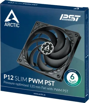 ARCTIC CASE FAN P12 SLIM PWMPST, LOW-PROFILE, CABLE SPLITT (4 / 4)