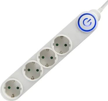 HOME PRODUŽNI KABAL, 4 UTIČNICE, 3 X 1,5MM 5M BIJELI 15689/NV04TK-5/WH (1 / 1)