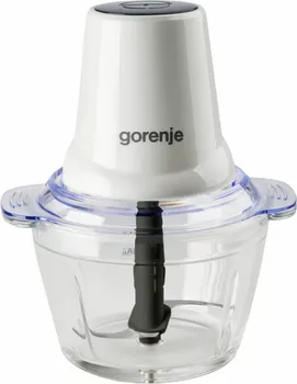 GORENJE S400XG SJECKALICA - STAKLENA POSUDA ZA STABILNOST TOKOM PROCESA - MULTIFUNKCIONALNA - OD SJECKANJA DO BLENDANJA - CRNO - BIJELO (1 / 2)