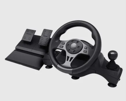 TRUST GXT289 MOVI RACING WHEEL/BLACK/WIRED/2M/CLAMPS/USB-A VOLAN GXT 289 MOVI, PC/PS4/XBOX/SWITCH, USB (2 / 15)