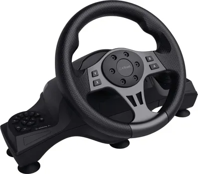 TRUST GXT289 MOVI RACING WHEEL/BLACK/WIRED/2M/CLAMPS/USB-A VOLAN GXT 289 MOVI, PC/PS4/XBOX/SWITCH, USB (9 / 15)