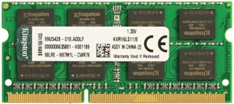 KINGSTON SO-DIMM DDR3 8GB / 1600MHz KVR16LS11/8 (1 / 6)