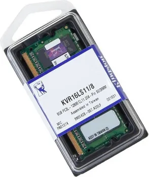 KINGSTON SO-DIMM DDR3 8GB / 1600MHz KVR16LS11/8 (3 / 6)