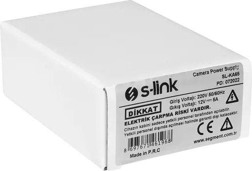 12V 5A 65W METALNO NAPAJANJE ZA KAMERU, S-LINK SL-KA65 (5 / 5)