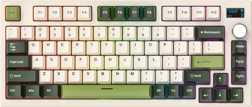 FANTECH MEHANICKA TASTATURA MK910VIBE BEZ-ZELENA MEHANICKA TASTATURA MK910VIBE BEZ-ZELENA (1 / 1)