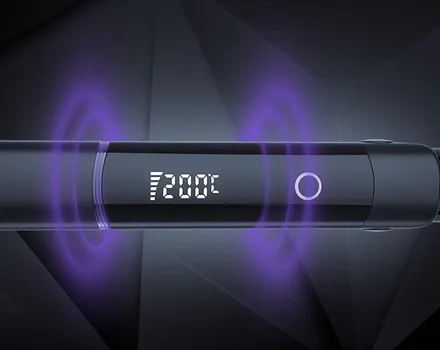 TESLA PEGLA ZA KOSU STH200BS, DO 220°C, LED ZASLON, CRNA (4 / 7)