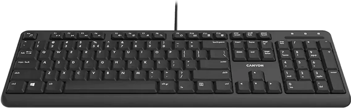 CANYON TIPKOVNICA ŽIČANA HKB-20 VELVET BLACK (2 / 4)