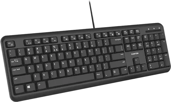 CANYON TIPKOVNICA ŽIČANA HKB-20 VELVET BLACK (3 / 4)