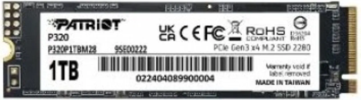 PATRIOT P320 1TB / SSD M.2 NVME (1 / 4)