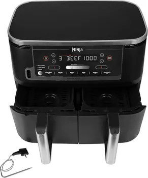 NINJA DVOZONSKA FRITEZAKAP. 9.5L, SNAGA 247W, 6 FUNKCIJA, DIGITALNI (3 / 5)