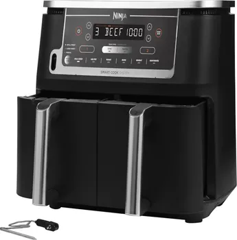 NINJA DVOZONSKA FRITEZAKAP. 9.5L, SNAGA 247W, 6 FUNKCIJA, DIGITALNI TERMOMETAR I KONT. TABLE (6 / 6)