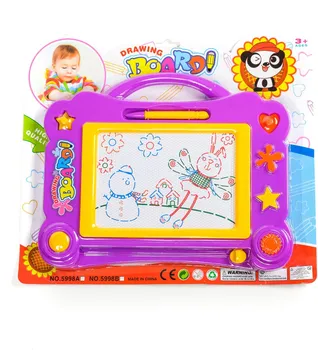 HK MINI IGRAČKA TABLA PIŠI BRIŠI SA PEČATIMA (1 / 2)